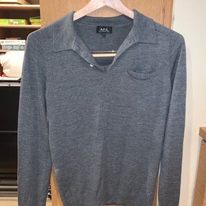 (M) A.P.C. Men’s Wool Shirt
